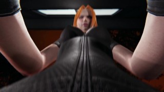 Grown Up Misty X Kim Possible (pokemon, BJ, missionary anal, standing doggy)