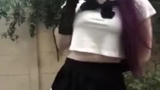 school girl heavy smoker fetish