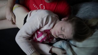waking up blonde and trying to make babies with a screaming orgasm