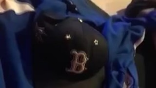 Funny Big Cumshot Boston RedSox Baseball