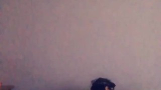 Early morning ass jiggle