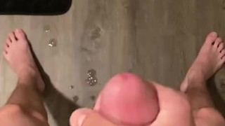 6’4 8inch Big Cock Cumming 