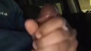 Masturbating in parking lot