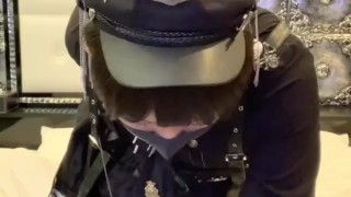 軍服洛丽塔伪娘在床上肛门自慰 / 女装 アナルオナニー 男の娘 
