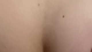 Upclose licking & POV doggystyle of her pussy, ass, vibe, uncut cock & her lucky cum eating husband.