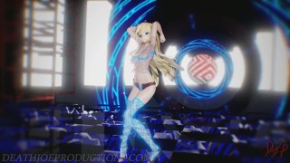 Lily is going all out in Azis - Hop -1201