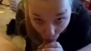 She loves to swallow my Big cock 