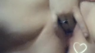Playing with myself in front of a mirror 