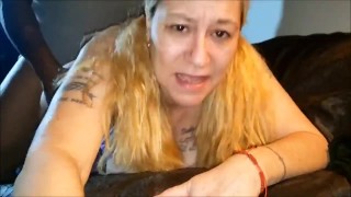 Mature Thick PAWG MILF GILF Begs For Black Cock