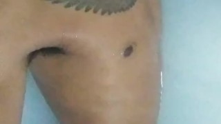 Monday evening sit down bath..