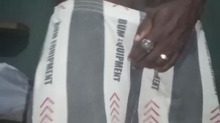 Exciting my Big cock in style 