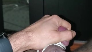 Eighth ruined orgasm. Tied balls and cock with ball squeezing. 2 epic ruined orgasms!