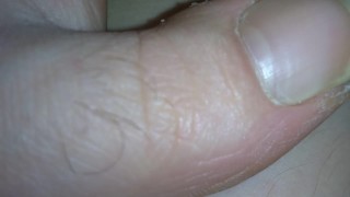 FART Fetish Slut PinkMoonLust Accidentally FARTS while making Feet Foot Play Vid Oh No She's Stinky