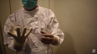 Surgical latex gloving