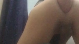 Trying to fist my butt
