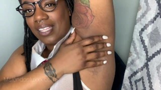 Armpit worshiping 