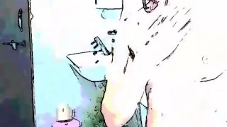 Piss while taking shower. 