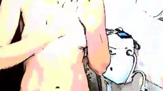 Piss while taking shower. 