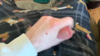 J/O through my pajamas hole