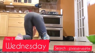 Housekeeper's disappearing clothes day 3