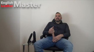 Interviewer asks for demonstration of skills using dildos. Toy instructions and JOI PREVIEW
