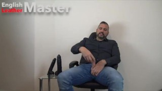 Interviewer asks for demonstration of skills using dildos. Toy instructions and JOI PREVIEW