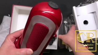[達人開箱 ][CR情人]日本TENGA FLIP 0-RED & WARMER SET+內構作動展示
