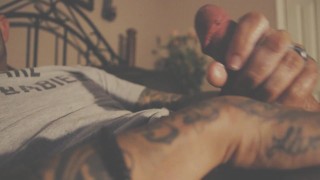 Tattooed Amateur Big Cock (second video)