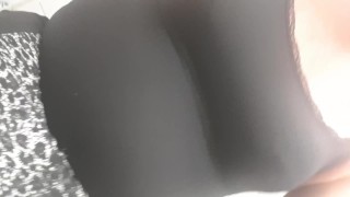 Tranny enjoying a huge cumshot right in her hand!