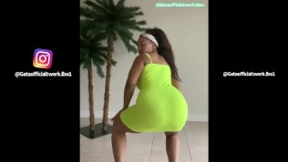 Gata Official Twerk Compilation #12 Slow Grinding Twerk Latina Thong Sexy Mini Dress 