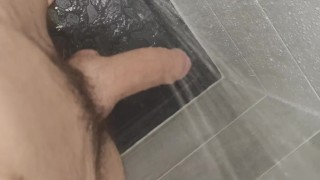 Getting boner with just shower 