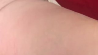 Magic wand on fat pussy
