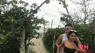 LEVEI ELA DEPOIS DO EXERCICIO PARA TRANSAR NO MATO - Watch the full video at www.victorhugo.vip