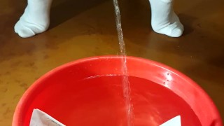 Toilet Wars ep2: Navy Attack [aimed peeing][huge pee]