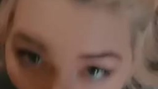 Cutie sucks dick on snapchat