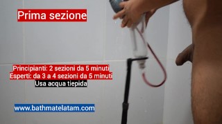 Come usare Bathmate HYDROXTREME - Guida rapida passo passo