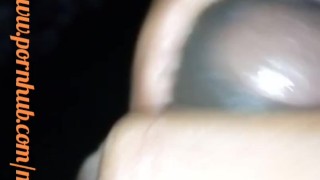 Guy Jerks Off His BBC & Cums Under Bed Covers