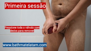Como usar o Bathmate HYDRO - Guia rápido passo a passo
