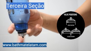 Como usar o Bathmate HYDROMAX - Guia rápido passo a passo