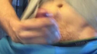 Ripped twink Riding the couch with big uncut cock busting a huge thick load onlyfans/julianwolfgang
