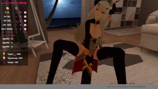 vtuber camgirl cums talking about tax deductions (Chaturbate 02/13/21)