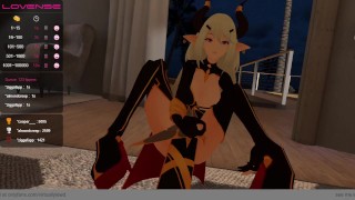 vtuber camgirl cums talking about tax deductions (Chaturbate 02/13/21)