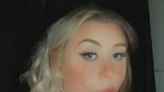 Smoking with tatted babe in lingerie turns into deep throating and fucking her sweet pussy