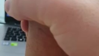 Making the dick drool a lot