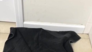 14 Shot CumShot Sprays the Wall 5 Feet away!