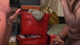 Hung Jock Feeds Black Guy His BWC 