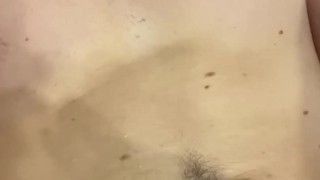 Fucking myself in the shower