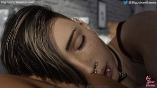 Pandora's Box #30: Hot MILF gets a suntan lotion massage (HD Gameplay)
