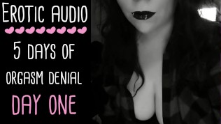 Orgasm Control & Denial Asmr Audio Series - Day 1 of 5 (audio Only | Joi Femdom | Lady Aurality) 