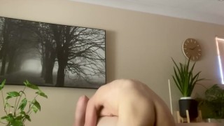 Bareback Aussie couple quick Kitchen Table fuck. Sex all over the house is so underrated.